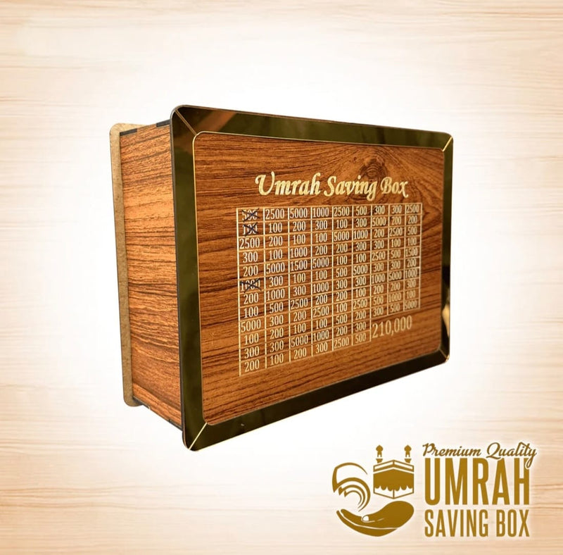 PREMIUM QUALITY UMRAH SAVING BOX