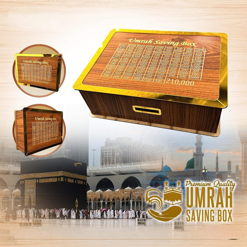 PREMIUM QUALITY UMRAH SAVING BOX
