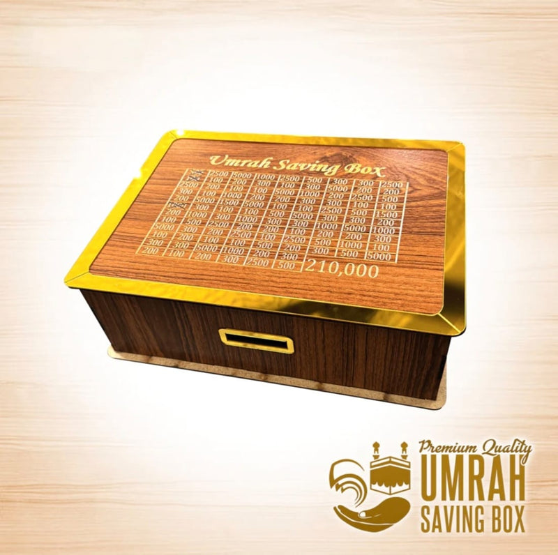 PREMIUM QUALITY UMRAH SAVING BOX