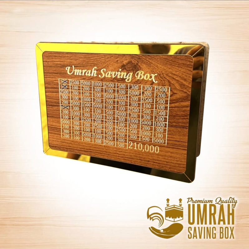 PREMIUM QUALITY UMRAH SAVING BOX